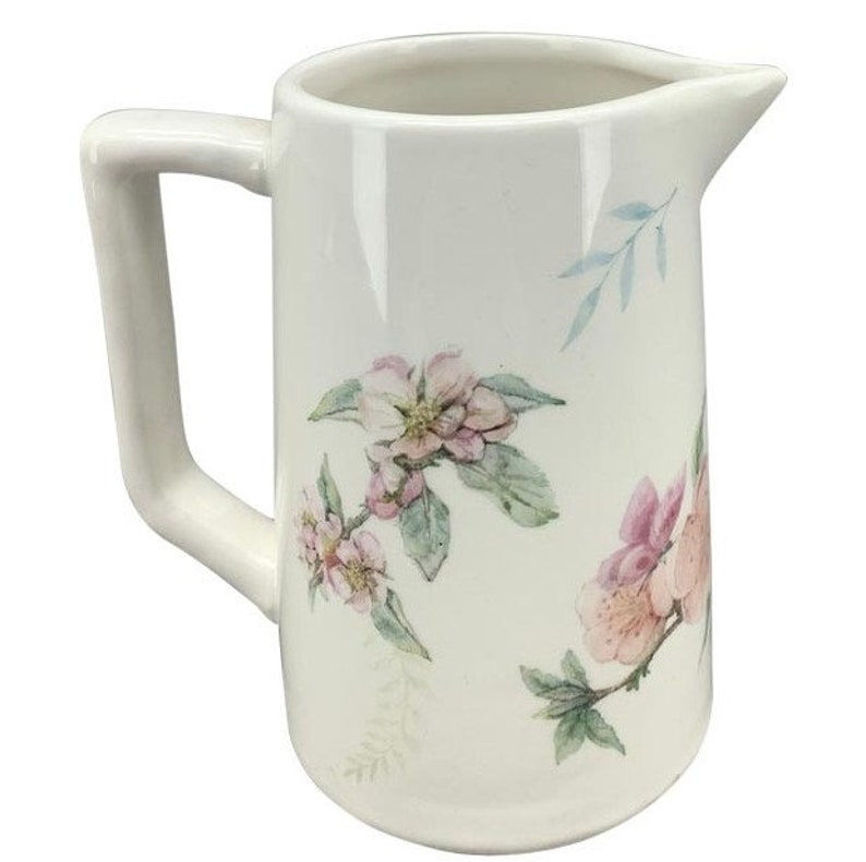 Ceramic jug 2 sizes spring, vase, jug, jug, ceramic spring decoration image 6