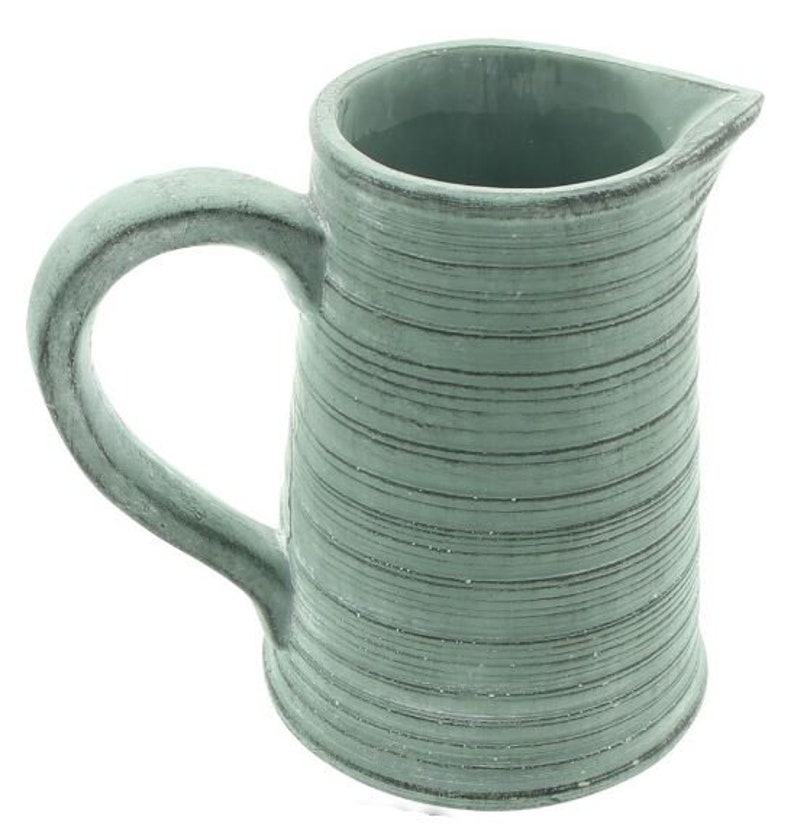 Steinkrug smoke blue, jug, ceramic pot, plant pot, ceramic planter, jug 07790580FF image 6