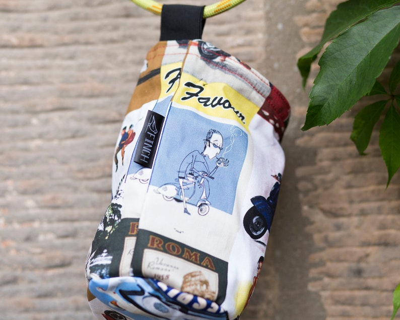 Vintage Vespa chalk bag for climbing and bouldering