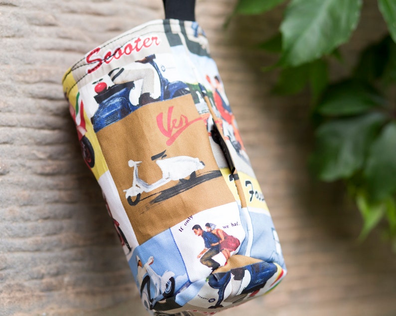 Vintage Vespa chalk bag for climbing and bouldering