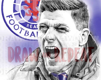 Stevie G Art Print