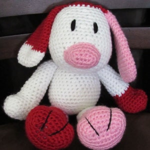 Dog, Puppy, Stuffed Animal Dog, Crochet Dog, Stuffed Dog, Love, Love Puppy, Stuffed Puppy, Crochet Puppy, Plushie, Dog Plushie, Valentine&#39;s