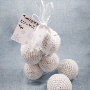 Snowball Kit, Indoor Snowball, Crochet Snowball, Stuffed Snowball, Snowball Plushie, Toy Snowball, Christmas, Gift, Cold, Winter, Soft, Toy