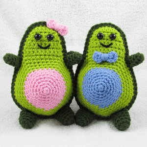 Gender Reveal, Avocado, Baby Shower, Boy, Girl, Baby Boy, Baby Girl, Gift, Stuffed Avocado, Avocado Plushie, Crochet Avocado, Pregnant