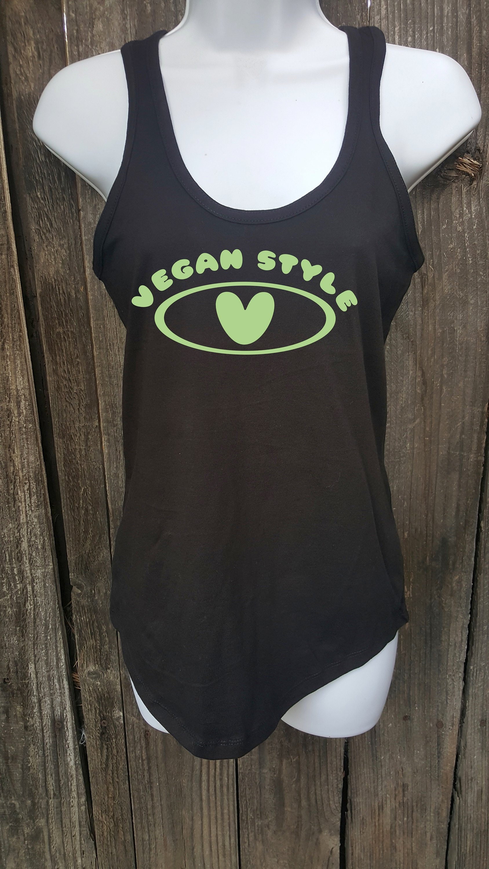 Activewear Made in USA Women Tank Top TShirt Loose Racerback