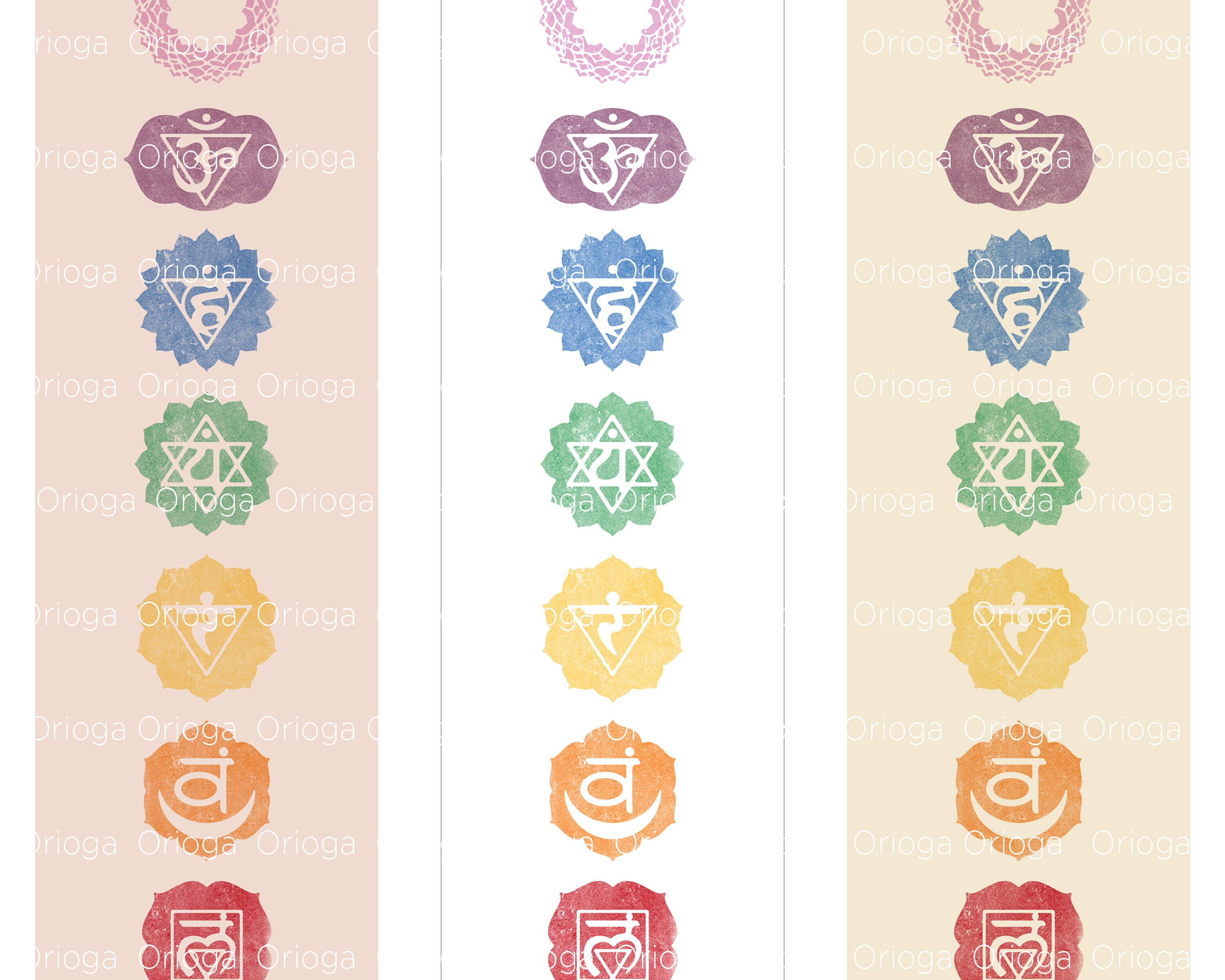 Chakra Bookmark, Chakra Art, Yoga Gift, Printable Yoga Bookmark ...