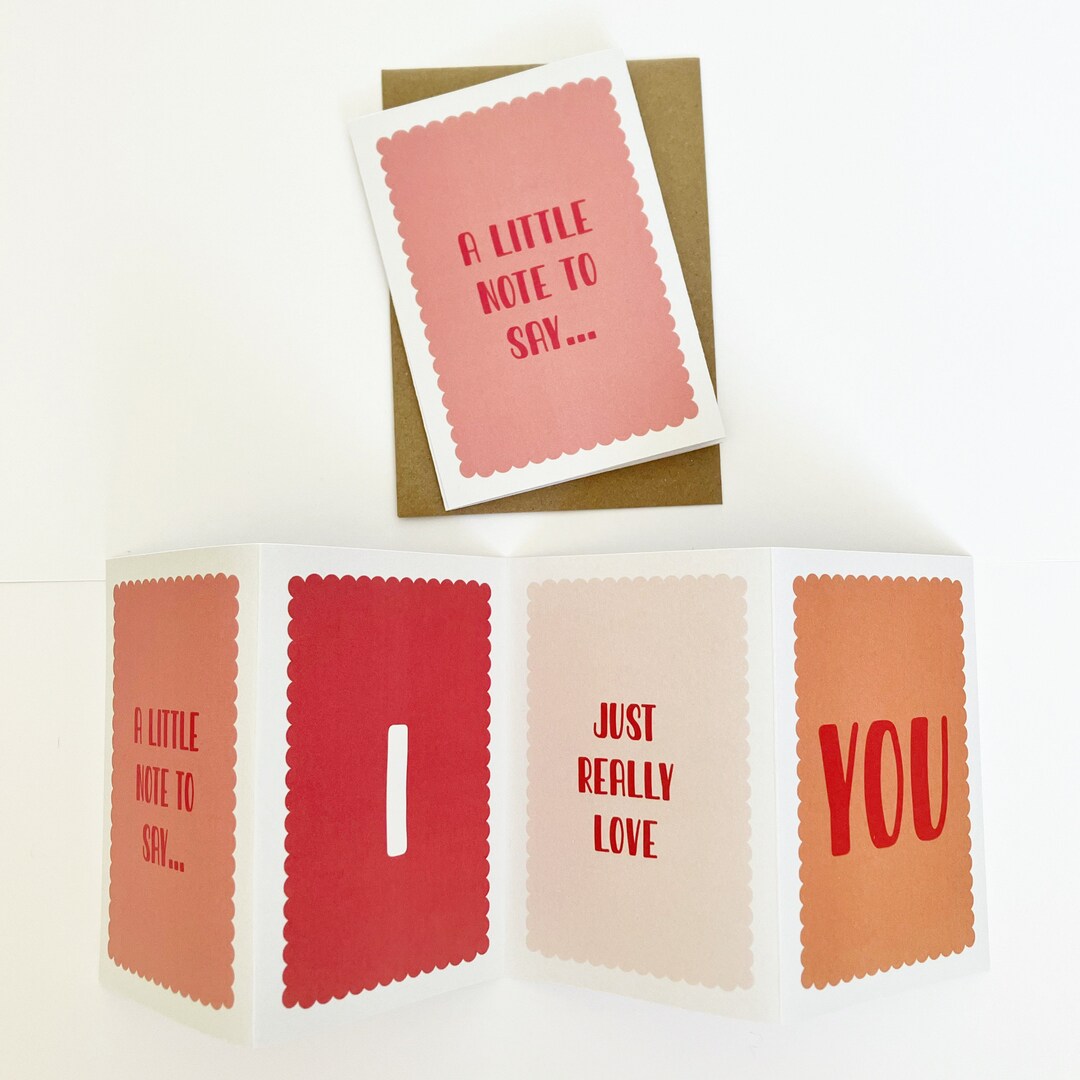 I Love You | Anniversary Card | for Wife Girlfriend Friend Boyfriend ...