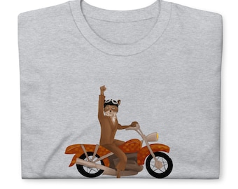 Fantastic Mr Fox Fist of Solidarity Illustration  T-Shirt | Inspired by Wes Anderson Movie | Short-Sleeve Unisex Tee