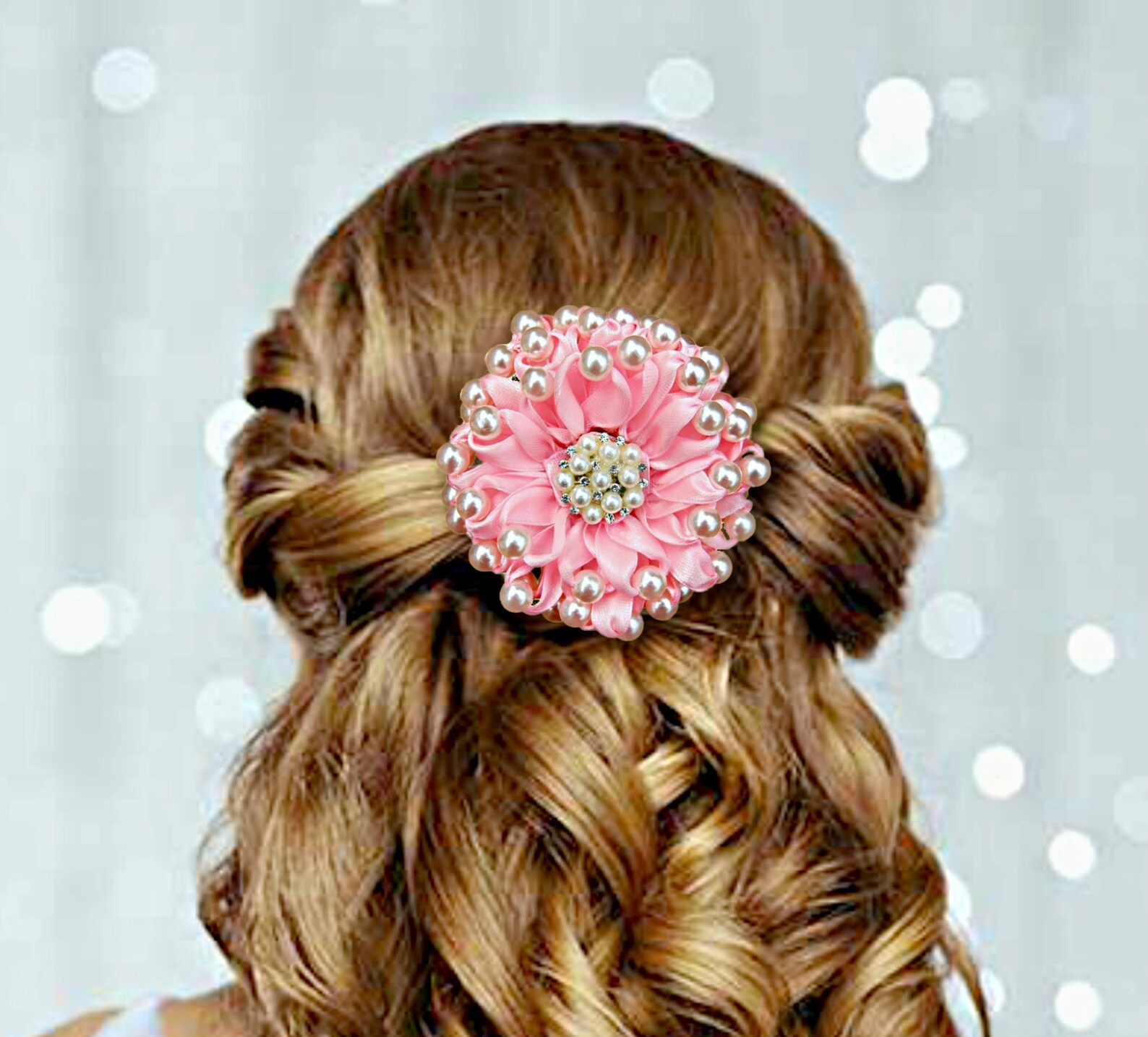 large flower for hair