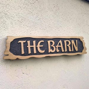 Personalized  Oak sign,Wooden House Sign ,Home Number Name Plaque, Outdoor Plate