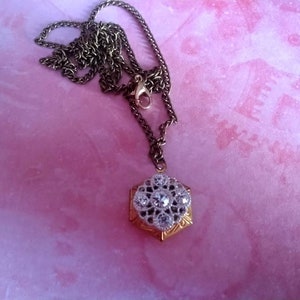 Steampunk locket pendant  steampunk necklace steampunk jewellery