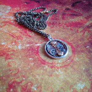 Steampunk pendant  steampunk necklace steampunk jewellery