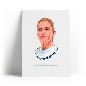 Geïllustreerde afdruk door Alessia Russo