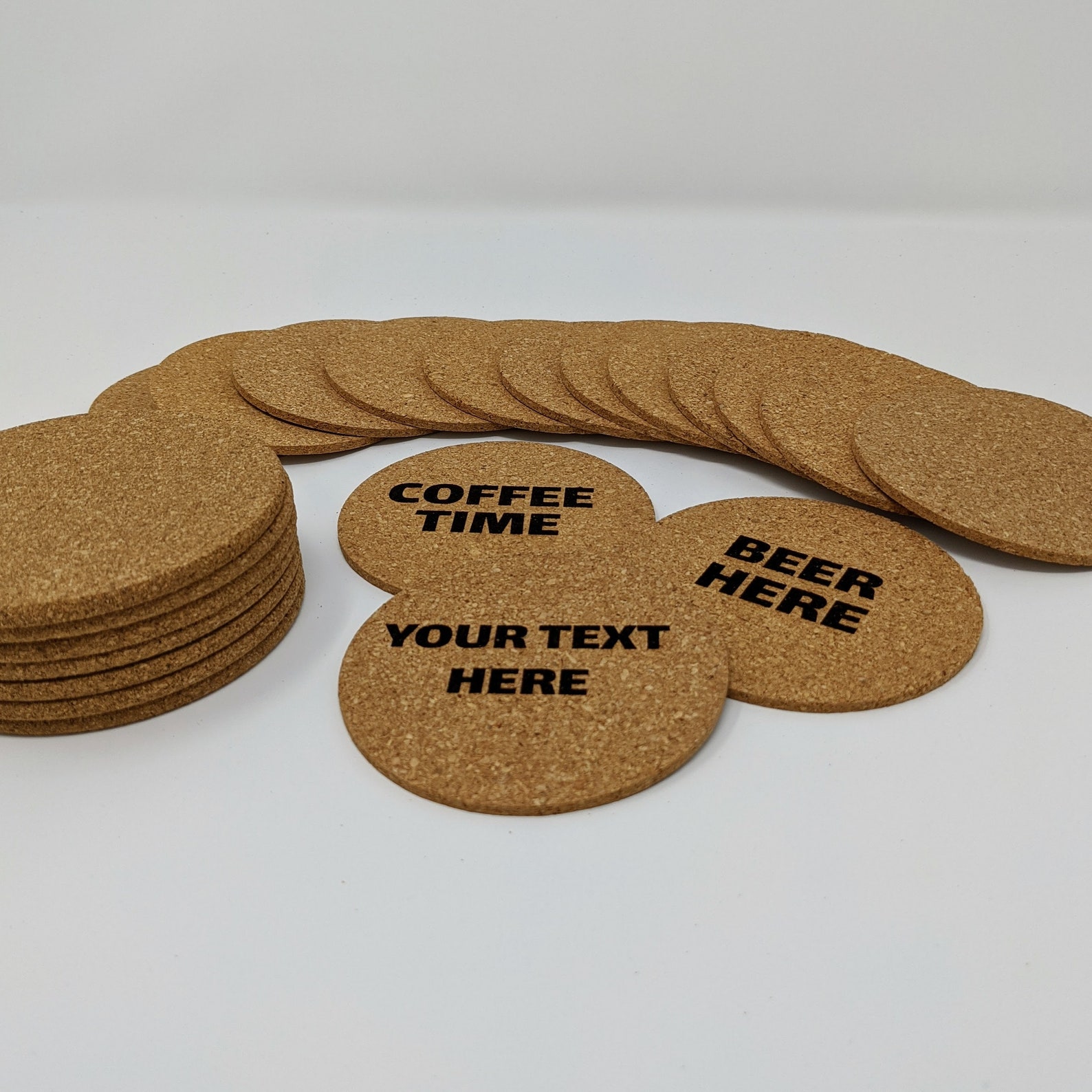 Custom Personalized Cork Coaster For Beer Coffee Tea and Etsy