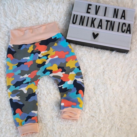 rainbow camouflage pants