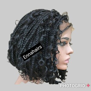 Boho Braided Wig Bohemian Box Braids Braid Wig Lace Frontal Etsy boho braided wig bohemian box braids