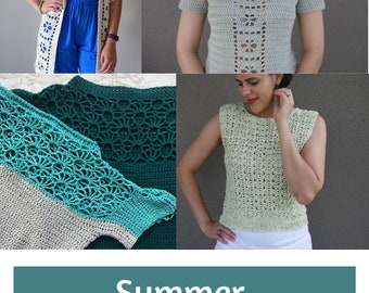 Summer Crochet Bundle // Pdf Patterns // Digital Download