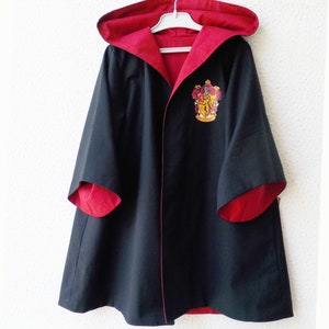 Wizard Robe for kids Cotton magic robe Toddler lined cloak image 10