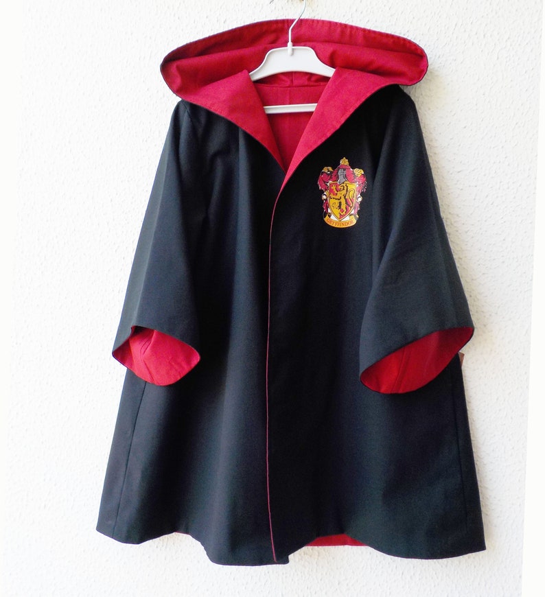 Wizard Robe for kids Cotton magic robe Toddler lined cloak image 10