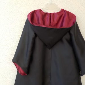 Baby Wizard Robe fully lined, Toddler Wizard or Scholar Robe