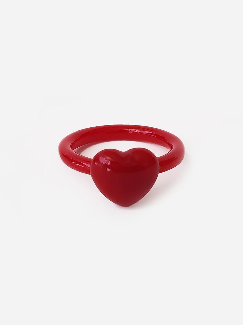 AMOUR Heart Ring image 1