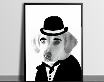 Poster Charlie the Dog A3 / 30x40