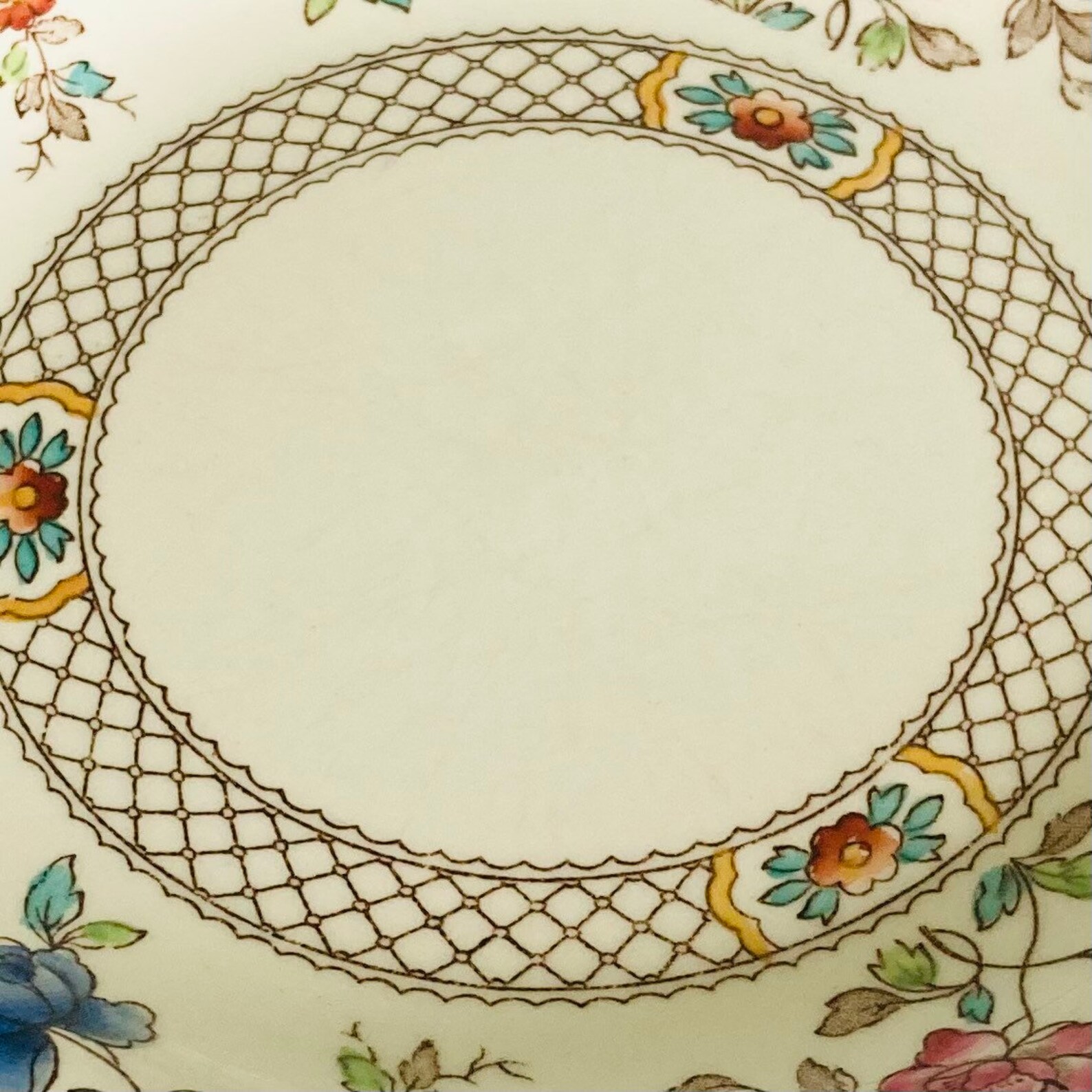 Spode Audley Royal Jasmine Plates Set of 3 Small Spode Etsy UK