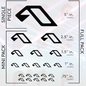 Anjuna Vinyl Decal / Printed Stickers - Anjunafy your world!