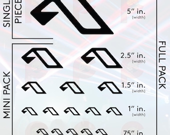 Anjuna Vinyl Decal / Printed Stickers - Anjunafy your world!