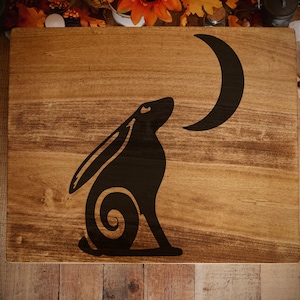 Altar / Moon Gazing Hare / Meditation / Tabletop Altar / Portable Altar