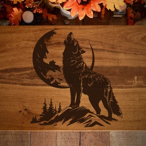 Altar / Wolf / Meditation / Altar Table / Tabletop Altar / Witch Decor / Pagan Altar / Wiccan Altar / Tarot