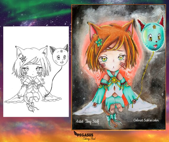 Livre De Coloriage Pour Adultes Les Chibis