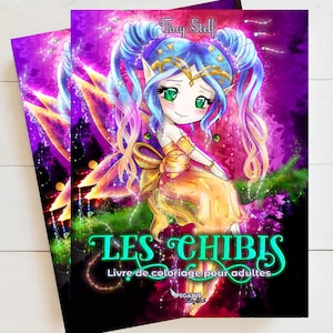 Coloring book for adults &quot;The Chibis&quot;