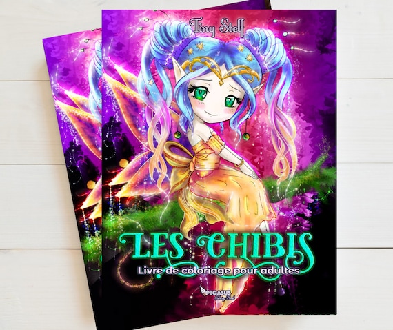Livre De Coloriage Pour Adultes Les Chibis
