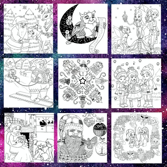 Dessin Noel Cahier De Coloriage Noel A Imprimer Pdf