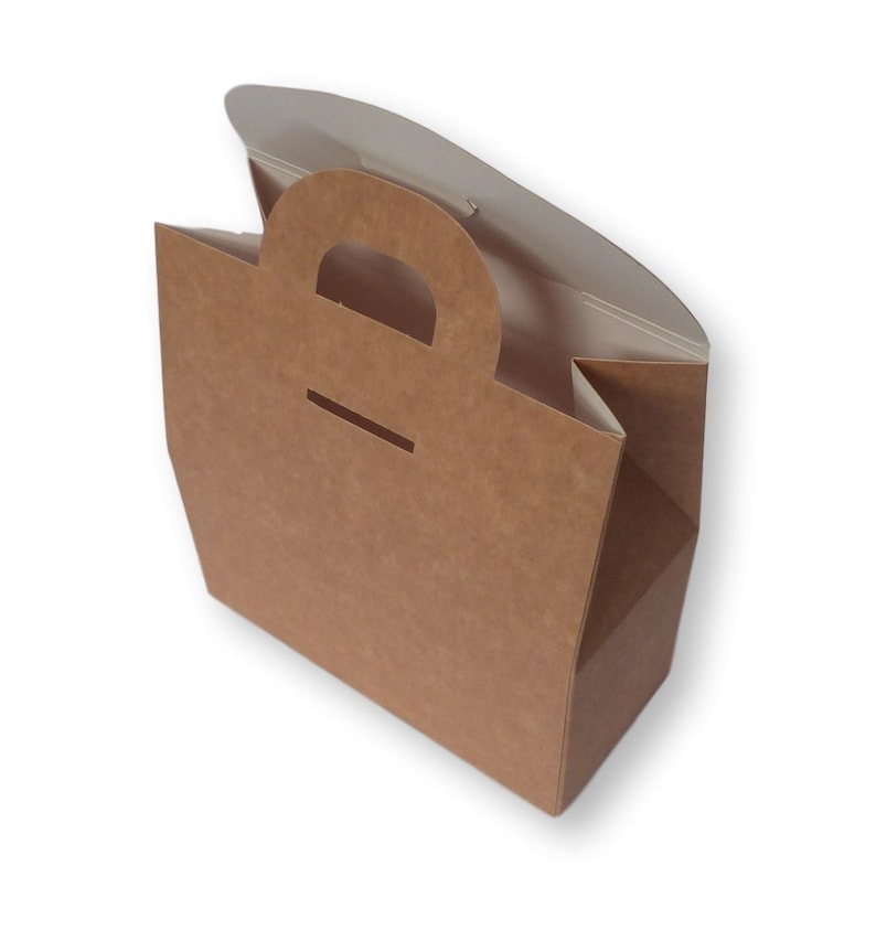hamper Pack of 50 Medium Kraft Brown White Black Box Bag Gift Boxes Gifts Garments Jewellery Scarfs Cakes