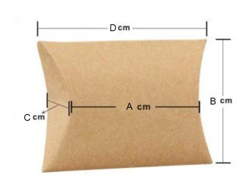 Pack of 10 Medium White Pillow Pouches Boxes Gift Box Etsy