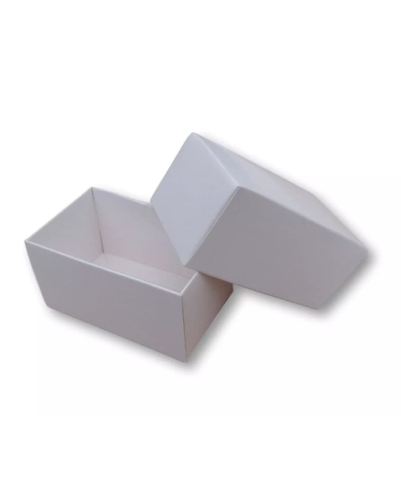 Pack of 20 Small White Gift Boxes Business Cards Chocolates Etsy UK