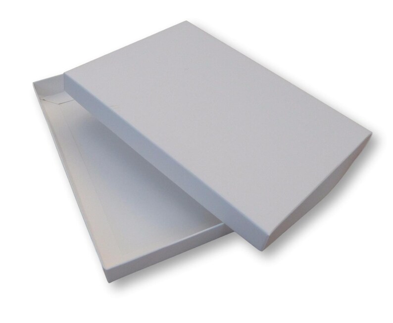 10 A7 White Gift Boxes, Greeting Cards, Jewellery Boxes, Favours ...