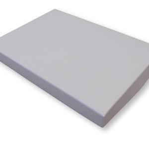 Pak met 10 witte A4-geschenkverpakkingen, wenskaarten, sieraden, taarten, cadeaus. 30 x 21 x 2 cm