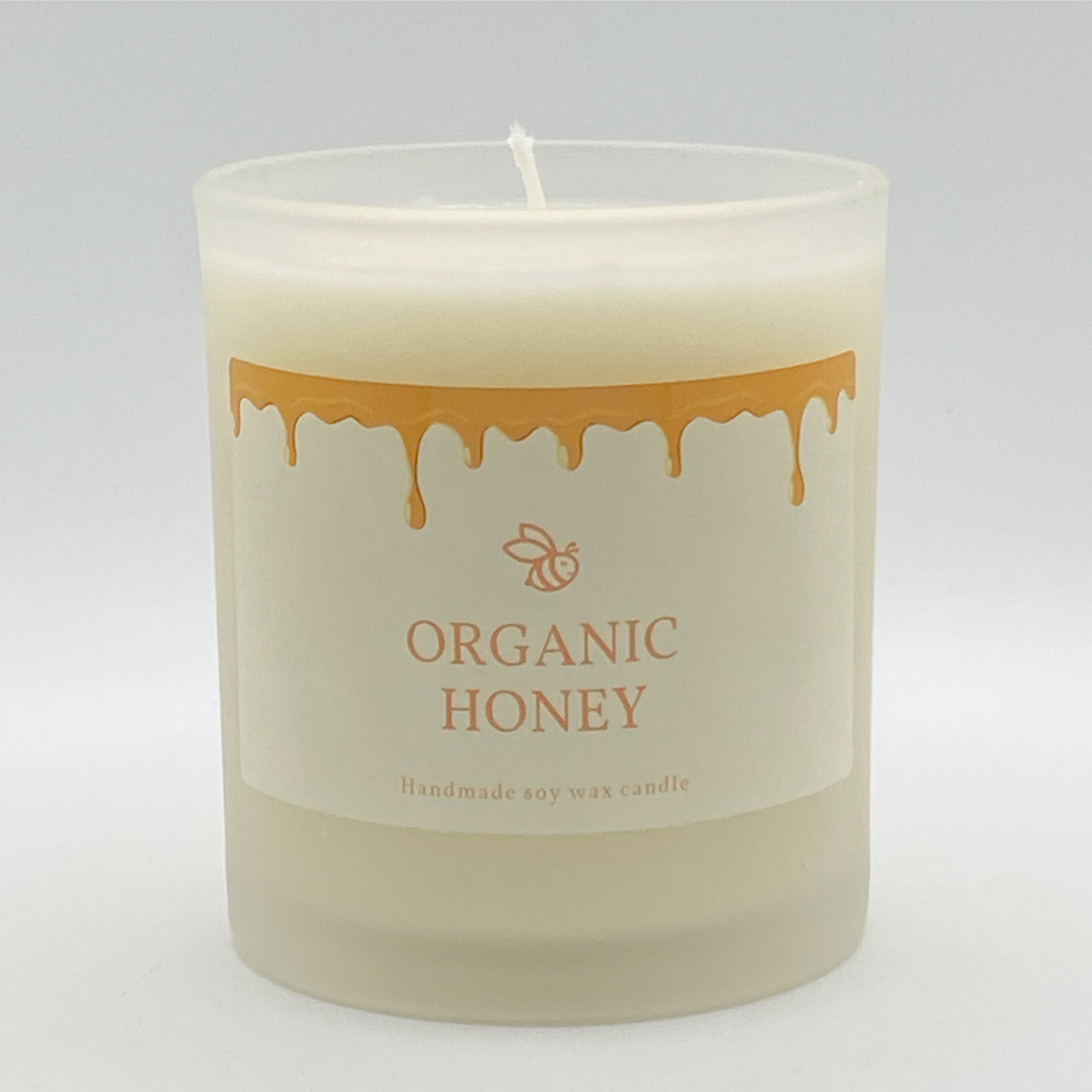 Organic Honey scented candle Sweet candle summer Etsy