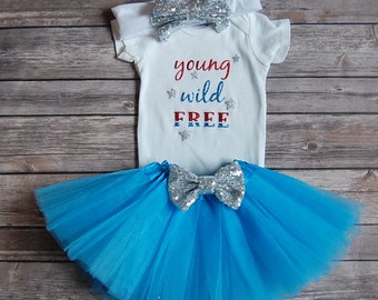 4th of july, baby bodysuit, baby girl clothing, skirt, tutu, baby outfit