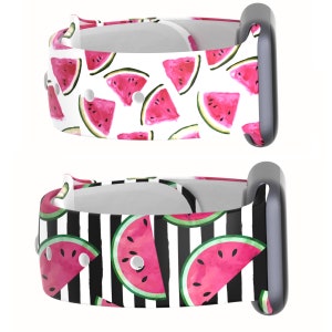 Watermelon Summer Fruit Apple Watch Silicone Band Gift 38mm 40mm 41mm 42mm 44mm 45mm Series 1-7 & SE