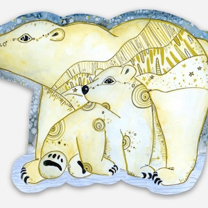 Polar Mama Vinyl Sticker