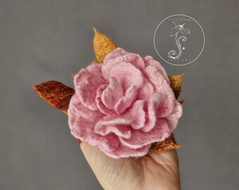 June Bloomy Rosenkrone Aus Stoff – Süßes Stirnband Für Hochzeit, Festival Oder Fotoshooting