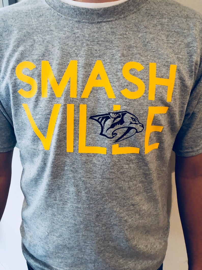 Smashville Nashville Predators Shirt | Etsy