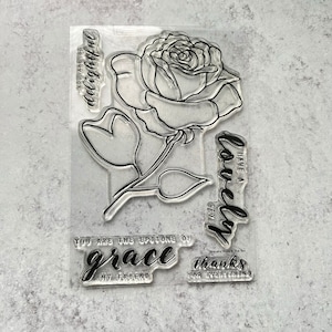 Timbres Ton - Graceful Rose uniquement