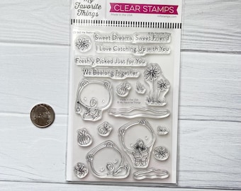 My Favorite Things (MFT) - You Give Me Butterflies Stamps - Etsy