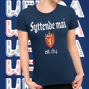 Syttende Mai Shirt, 17th Of May 1814, Norwegian National Day, Nasjonaldag, Norway Flag, Norway Gift