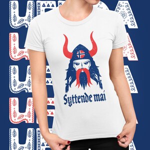 Syttende Mai Shirt, 17th Of May, Norwegian Viking, Norwegian National Day, Nasjonaldag, Norway Map Flag, Norway Gift